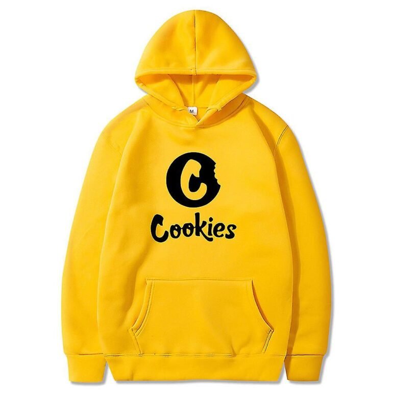 yellow cookies hoodie