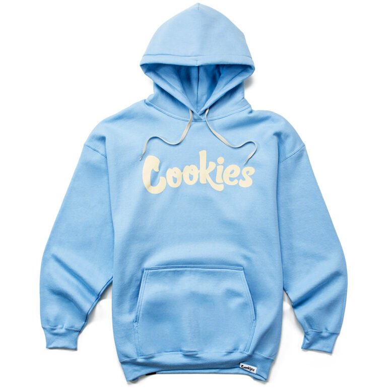 light blue cookies hoodie