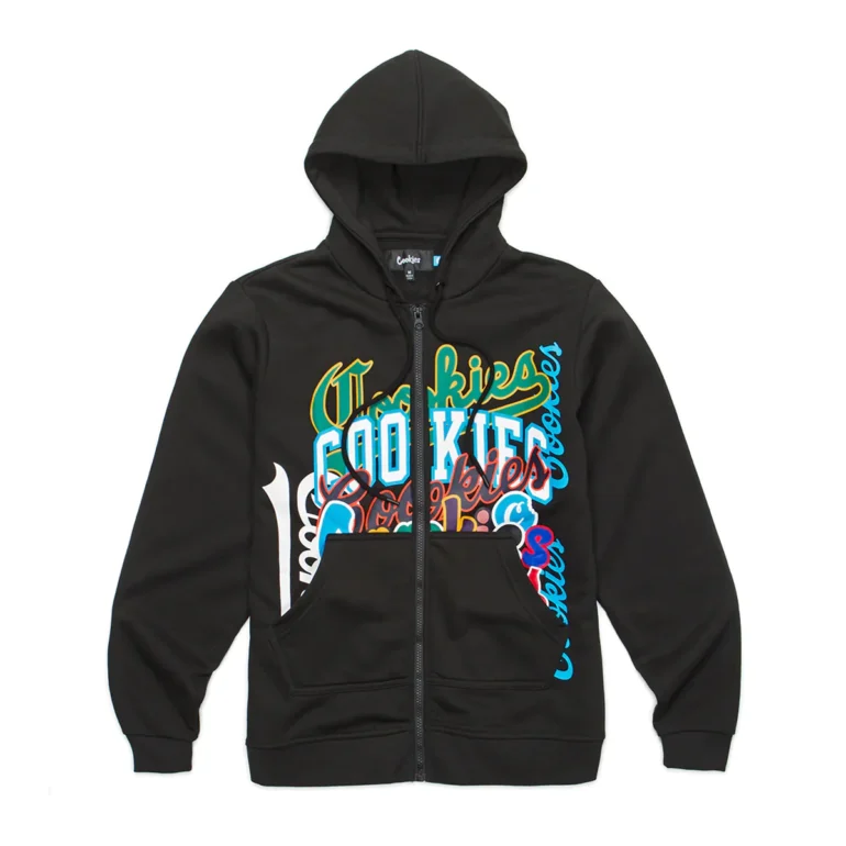 cookies infamous black fleece hoodie